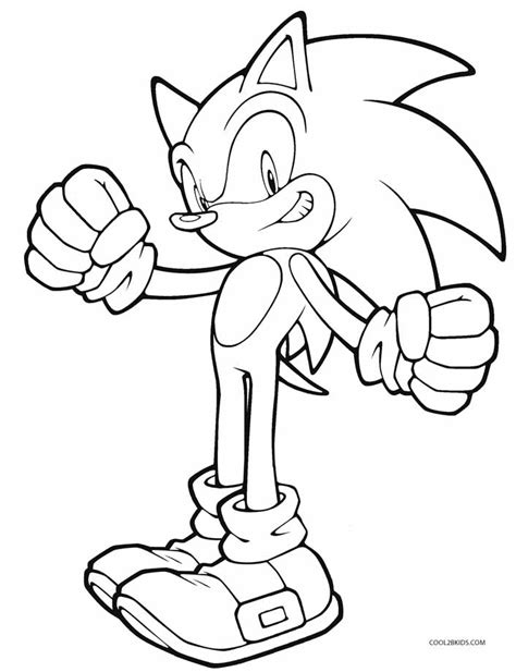 Printable Sonic Coloring Pages For Kids | Cool2bKids