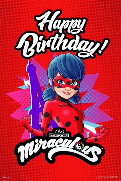 Miraculous Ladybug Birthday Card | ubicaciondepersonas.cdmx.gob.mx