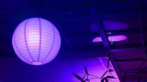 Round Pendant Lamp Purple Aesthetic, HD wallpaper | Peakpx
