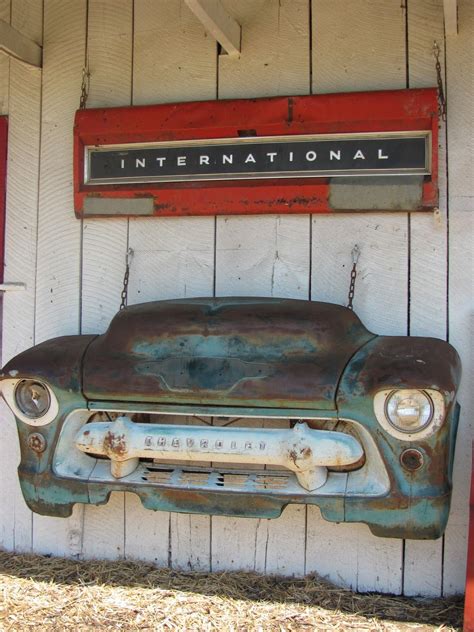 Wall Hanging Truck parts | Old car parts, Car parts decor, Car furniture