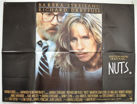 Nuts - Original Cinema Movie Poster From pastposters.com British Quad Posters and US 1-Sheet Posters