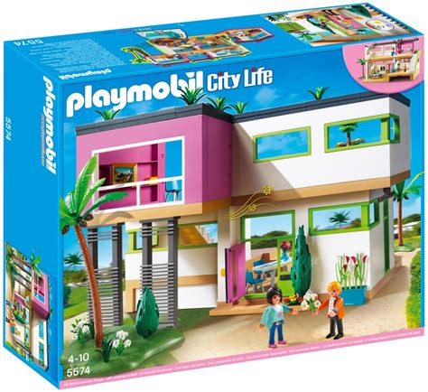 maison moderne city life playmobil