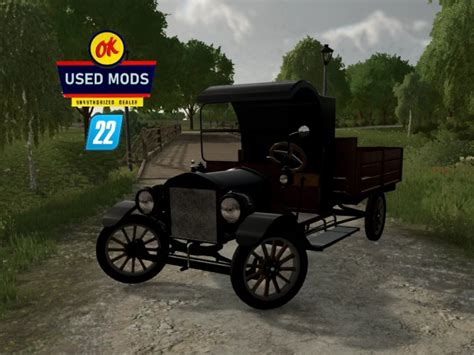 Old Truck Model T Flat bed - FS22 Mod | Mod for Farming Simulator 22 | LS Portal