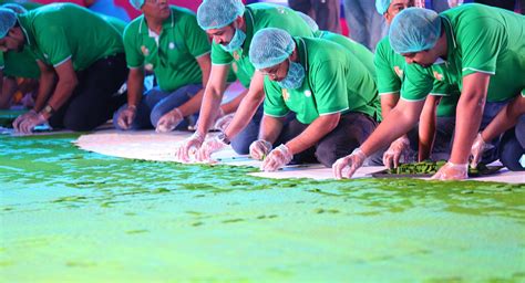 A new Guinness World Record for Pakistan: largest 'cookie mosaic (flag)' made to celebrate 70 ...