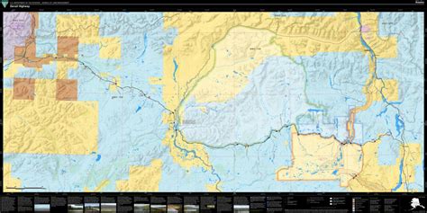 Denali Highway map by Bureau of Land Management, Alaska - Avenza Maps ...