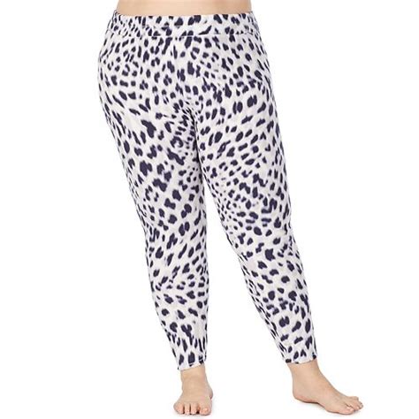 Women's Plus Size Cuddl Duds® Fleecewear with Stretch Leggings