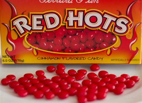 Red Hots | Do you have a favorite box candy? This would be m… | Flickr