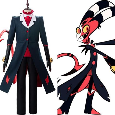 Blitzo Hazbin Hotel Helluva Boss Cosplay Costume – TrendsinCosplay | Cosplay costumes, Cosplay ...