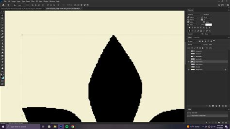 How to smooth edges of a custom shape in photoshop 2021? : r/graphic_design