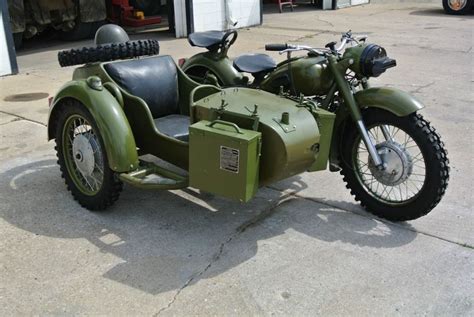 Dnepr MB750 Russian Military Motorcycle with Side Car | Military motorcycle, Sidecar, Motorcycle