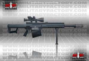 Barrett XM109 OSW (Objective Sniper Weapon) Prototype Anti-Material Grenade Launcher / Rifle System