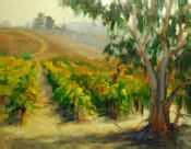 Vineyard Paintings by Karen Winters, California and Tuscany Vineyard ...