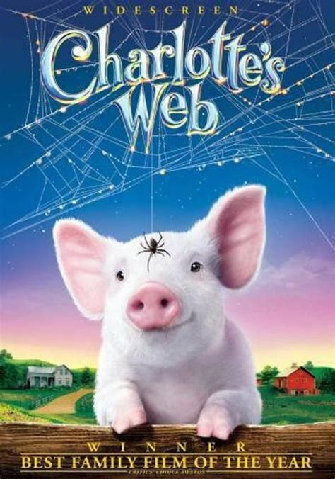 Charlotte's Web DVD Movie | Kids' movies, Childrens movies, Charlottes web movie