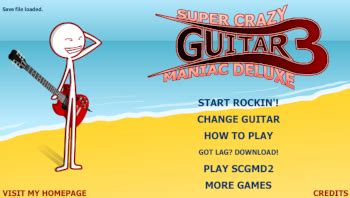 Super Crazy Guitar Maniac Deluxe (Video Game) - TV Tropes