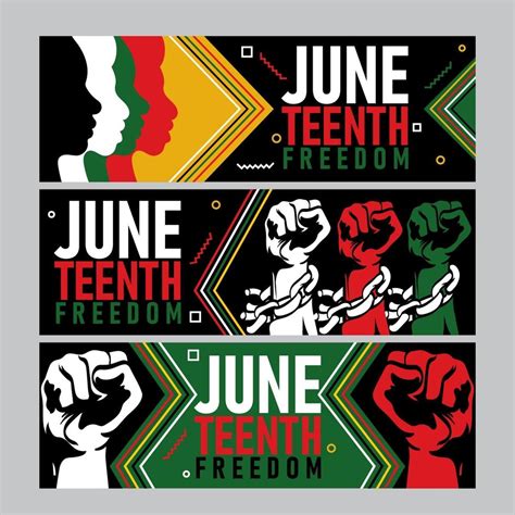 Juneteenth Activism Banner Concept 2199233 Vector Art at Vecteezy