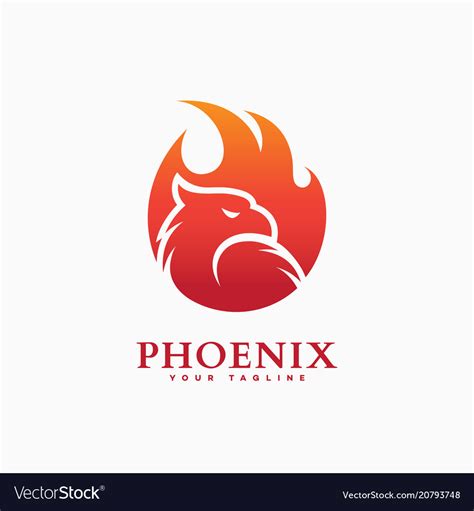 Phoenix logo Royalty Free Vector Image - VectorStock