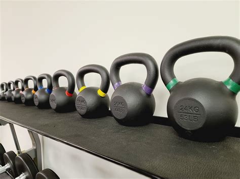 Powerfit Kettlebell Set 4-24 kg (8 piece) - Atlanta Fitness Repair