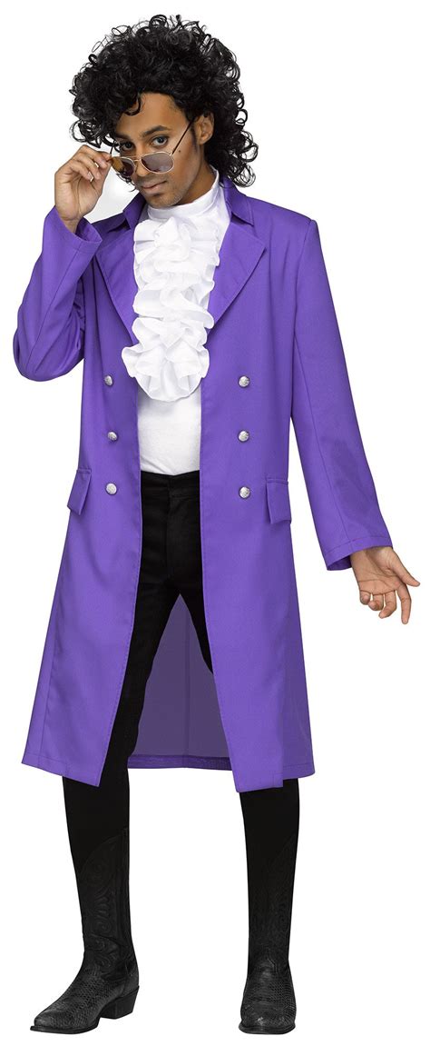 Purple Rain Plus Jacket Adult Costume - SpicyLegs.com