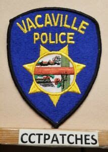 VACAVILLE, CALIFORNIA POLICE SHOULDER PATCH CA | eBay