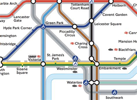 TFL tunnel map: Why does it show no tunnel between St James Park and Westminster? : r ...