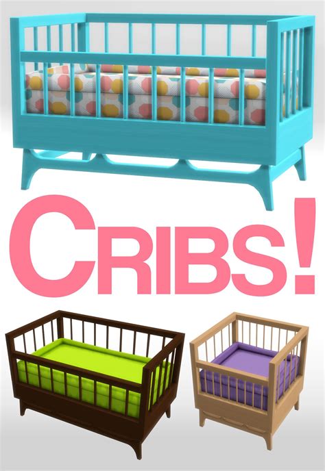 Sims 4 Baby Crib Cc