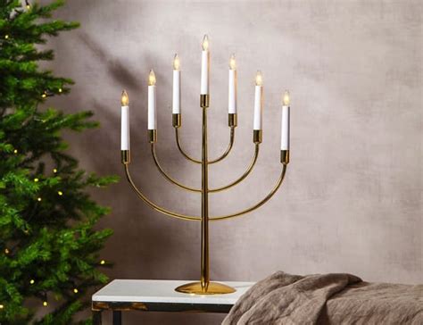 55 Modern Menorah Designs, Original Winter Holiday Decorations