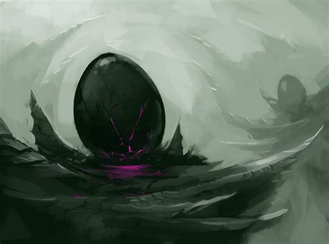 Demon Egg by Art of Robert Leask | Painting, Art inspiration, Art