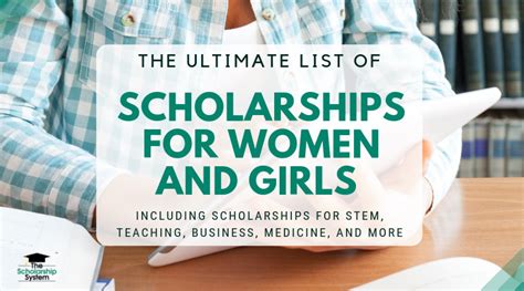 The Ultimate List of Scholarships for Women and Girls - The Scholarship System