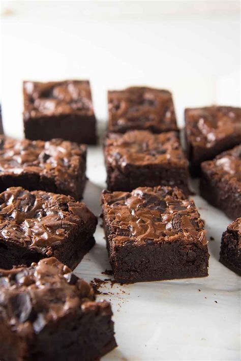 The Best Fudgy Chocolate Brownies Ever! (Double Fudge Cocoa Brownies) - The Flavor Bender