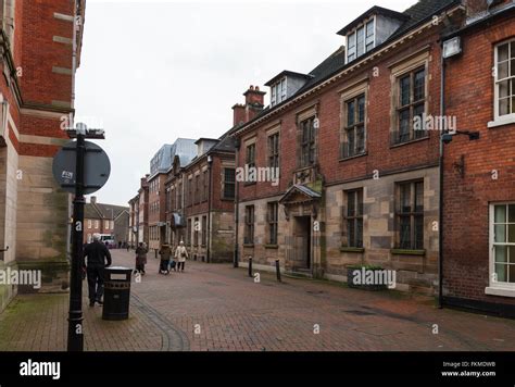 Stafford Town centre Staffordshire England Stock Photo - Alamy