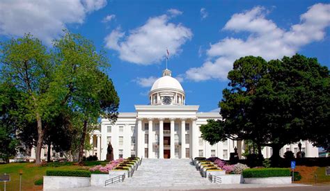 Frontal View of the Alabama State Capital in Montgomery image - Free stock photo - Public Domain ...