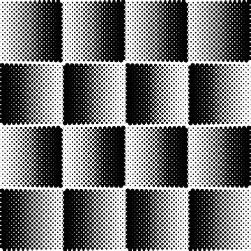 Seamless Halftone Pattern Wallpaper Pattern Black Vector, Wallpaper ...