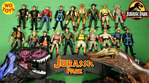 New 20 Jurassic Park Action Figures Including Jurassic World T-Rex Vs ...