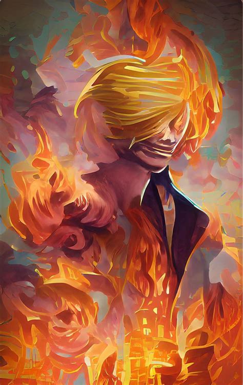 Abstract Fire Sanji | Anime, Desenhando esboços, Naruto