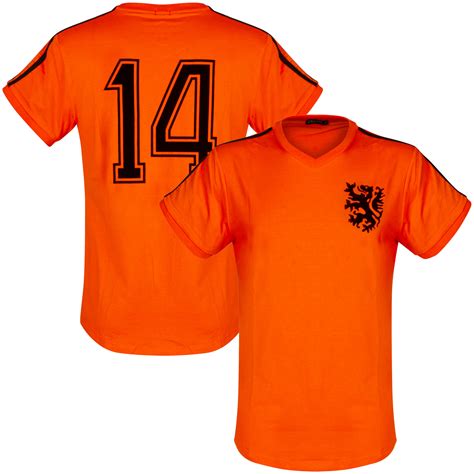 Buy Retro Replica Netherlands old fashioned football shirts and soccer ...