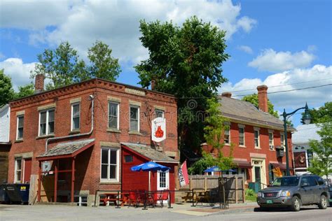 Historic Town of Johnson, Vermont Editorial Image - Image of downtown, public: 88932005