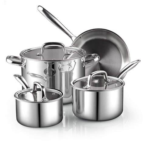 Top 10 Chefmate Copper Bottom Cookware Set - Home Gadgets