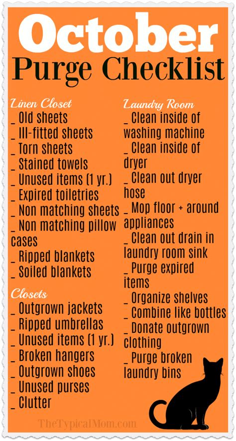 Autumn Cleaning Checklist With Printable Nikki S Plat - vrogue.co
