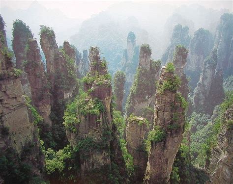 Zhangjiajie National Forest Park, Zhangjiajie Scenic Area, Wulingyuan ...