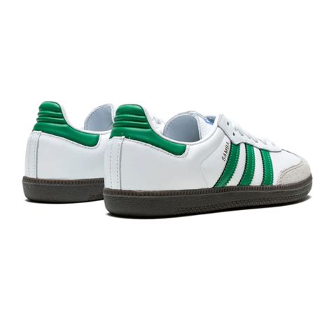 Adidas Samba OG White Green | Adidas samba white, Adidas samba og, Adidas samba