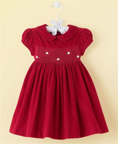 First Impressions Baby Dress, Baby Girls Corduroy Dress - Kids & Baby - Macy's | Smocking ...