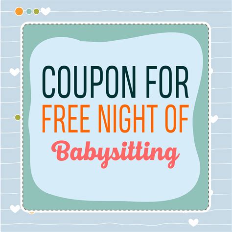 Babysitting Certificate Template Free