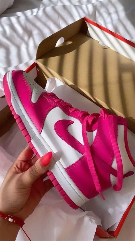 Fatima ♡ on Instagram: " Nike High Dunk Pink Prime " in 2024 | Pink ...