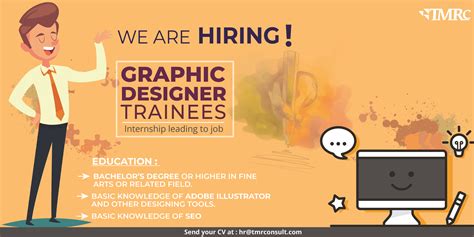 Graphic Designer | Internship, Job opening, Job posting