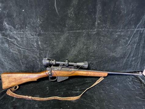 LEE-ENFIELD MODEL #4MK1 .303 BRITISH BOLT ACTION RIFLE WITH SCOPE ...