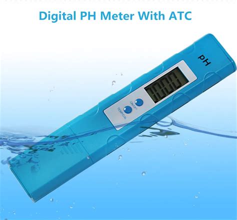 New Professional Handheld Waterproof Digital PH meter High Accuracy ...