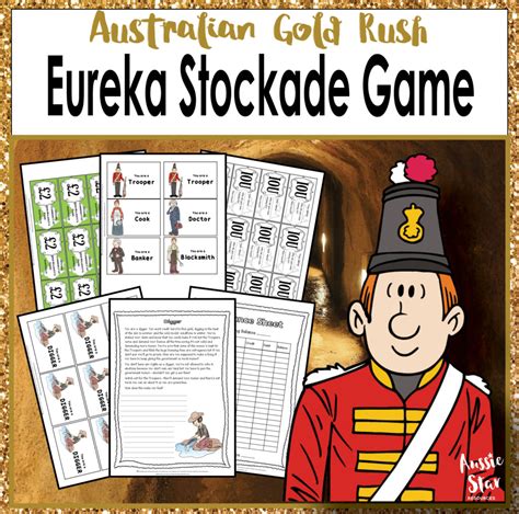 Australian Gold Rush Eureka Stockade - Show Us Yer Licence! Game | Aussie Star Resources