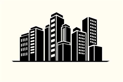 City Skyline SVG City svg Gebäude svg Gebäude svg - Etsy Schweiz