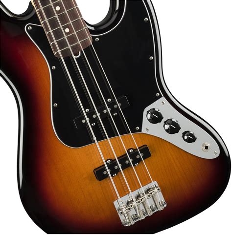 Fender American Performer Jazz Bass (USA, RW) - 3-color sunburst Solid body electric bass