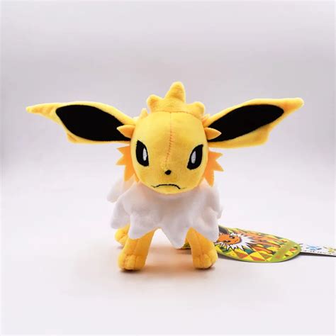 15cm Doll Kawaii Standing Jolteon Plush Toy Stuffed Peluche Toys Dolls ...